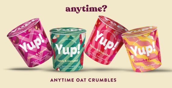 The only way is Yup! Family & Friends helped bring to life a new snack concept, Yup! Anytime oat crumbles, through their long-time partnership with Mornflake