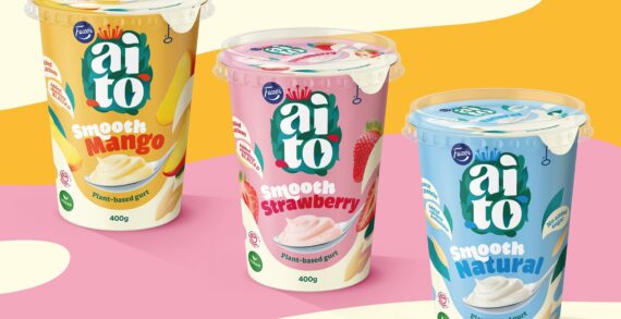 Smooth new redesign for Fazer Aito’s oat gurt range
