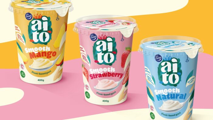 Smooth new redesign for Fazer Aito’s oat gurt range