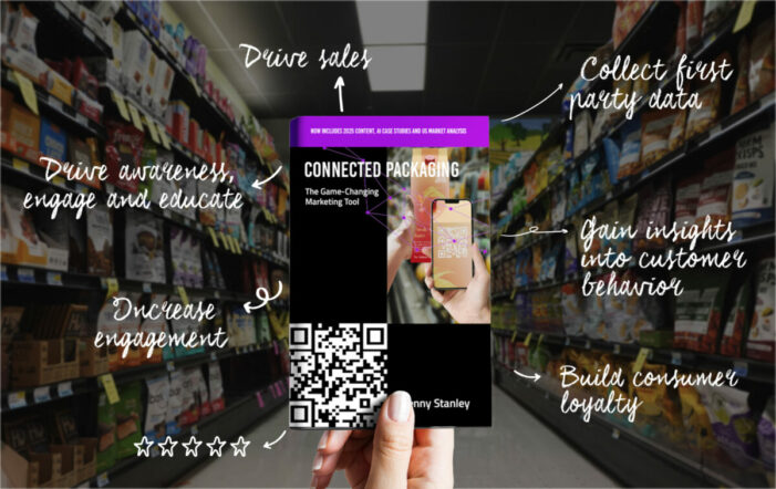 Industry leader Jenny Stanley releases updated connected packaging book addressing US regulatory transformation and AI-driven consumer experiences