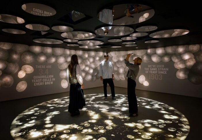 Dalziel & Pow and Pixel Artworks unveil a magical new Yeast Room at the Guinness Storehouse