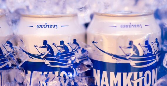 New identity & packaging for Namkhong, the Lao beer inspired by “sabai sabai” moments