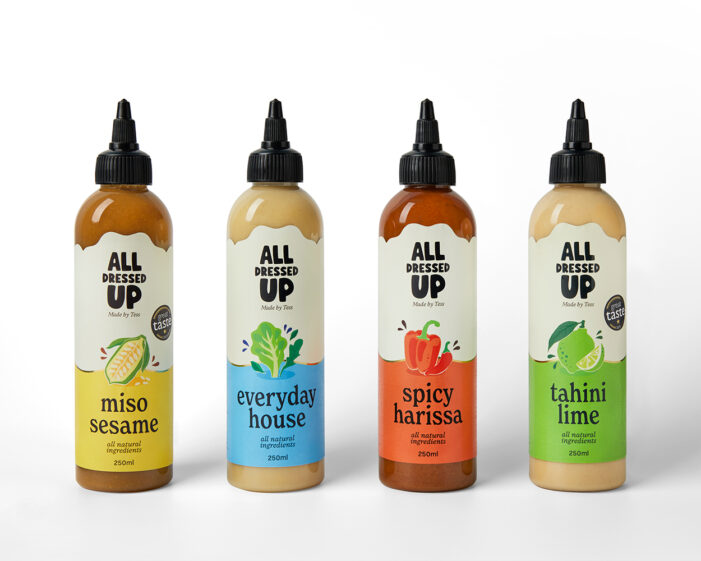 ‘ALL DRESSED UP’ CELEBRATES TWO NEW NATIONAL LISTINGS & A FRESH NEW LOOK FOR FLAVOUR-FORWARD DRESSINGS RANGE