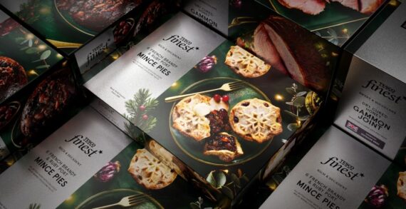 Coley Porter Bell reveals Tesco Finest’s Christmas 2025 design: “A Midwinter’s Feast”
