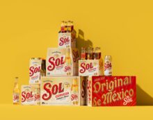 A bright future: Sol radiates optimism through new global identity, packaging and premiumisation designed by LOVE. to connect with a younger adult audience