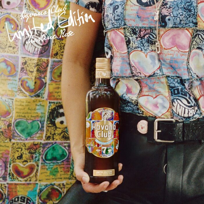 World’s leading Cuban rum brand Havana Club unveils collaboration and limited edition bottle designed with Martine Rose