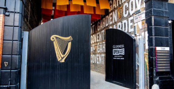 Dalziel & Pow creates way-finding system and retail design for new Guinness Open Gate Brewery London