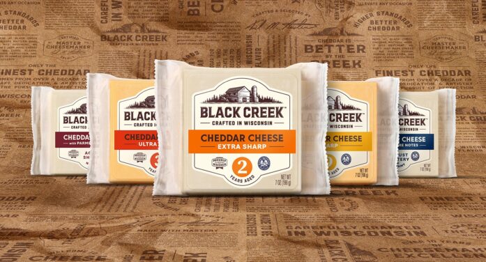Crafted By The Creek: Black Creek® Cheddar Redefines Midwest Authenticity with a Bold New Brand Identity