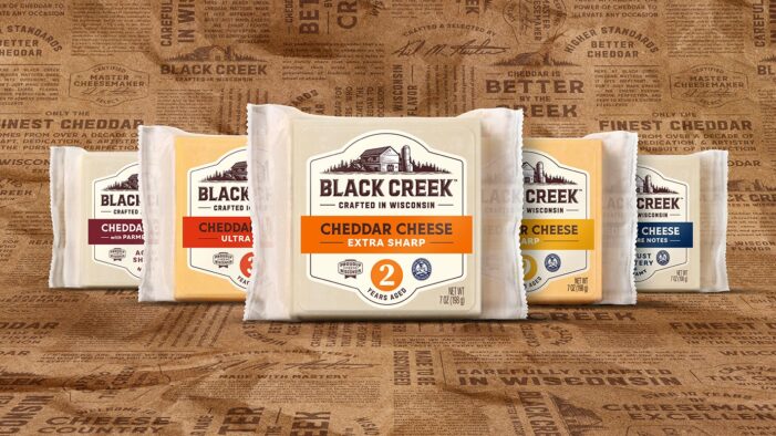 Crafted By The Creek: Black Creek® Cheddar Redefines Midwest Authenticity with a Bold New Brand Identity