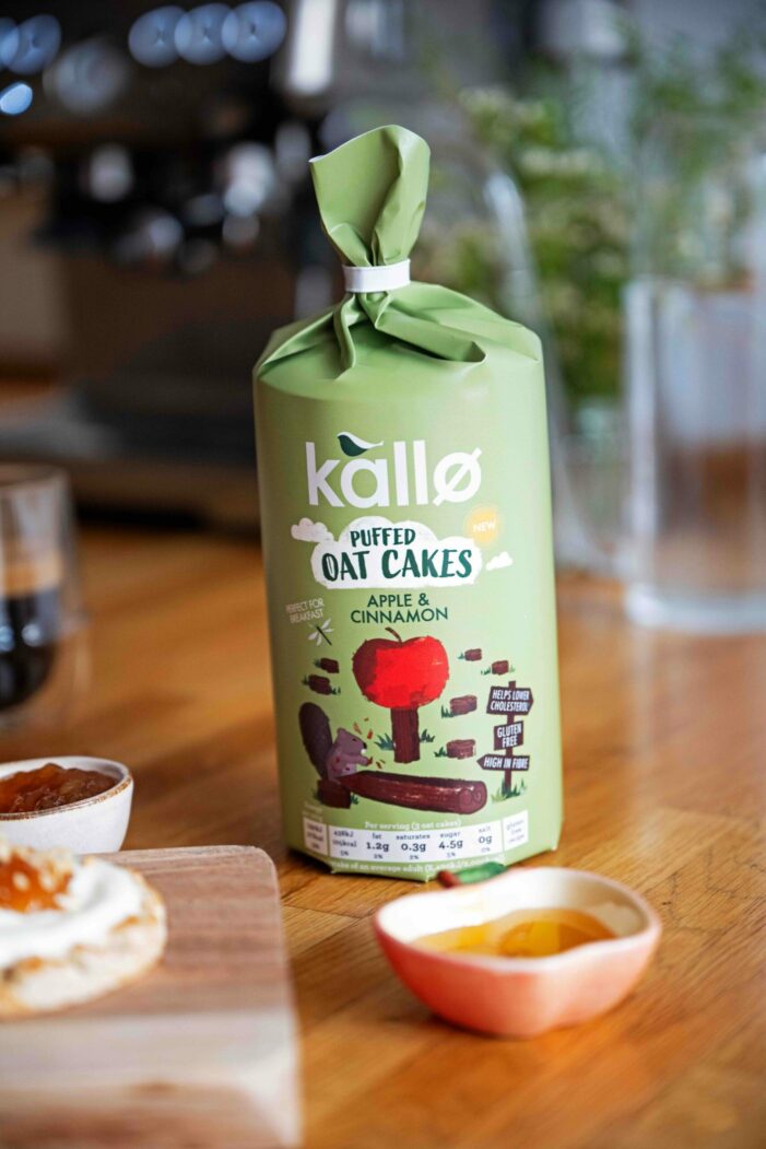 KALLØ BOLSTERS BREAKFAST SNACK RANGE WITH WARMING FLAVOUR COMBINATION