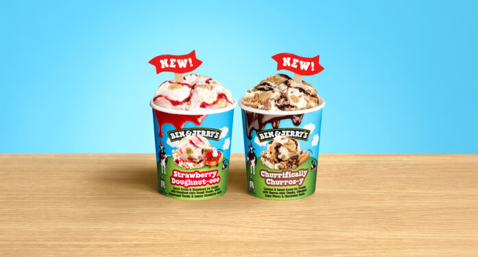 DOUGH-LICIOUS: BEN & JERRY’S NEW ICE CREAMS REIMAGINE BAKERY INSPIRED DESSERTS