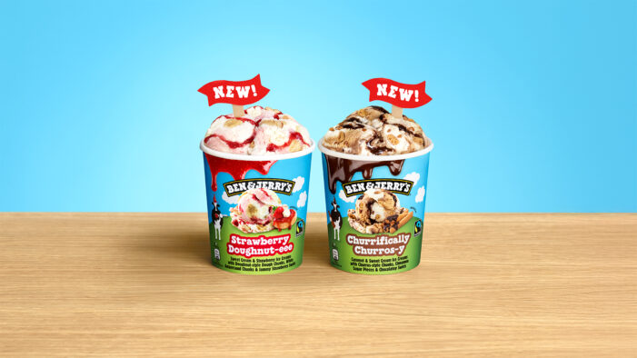 DOUGH-LICIOUS: BEN & JERRY’S NEW ICE CREAMS REIMAGINE BAKERY INSPIRED DESSERTS