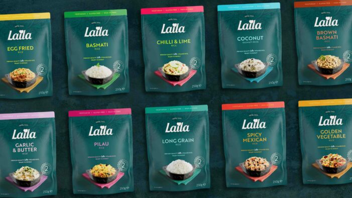 Laila® — scrubbing up rice!