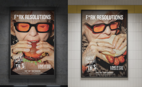 F*RK RESOLUTIONS! THIS™ encourage Londoners to ‘Cheat On Meat’ in new OOH campaign