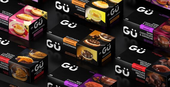 Gü unveils first global rebrand | Design by Derek&Eric