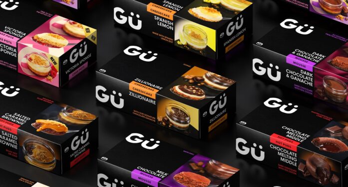 Gü unveils first global rebrand | Design by Derek&Eric