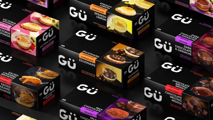 Gü unveils first global rebrand | Design by Derek&Eric