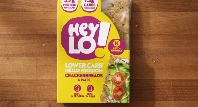 HeyLO! launches UK-first lupin flour Low-Carb and High Protein Crackerbreads for the January reset