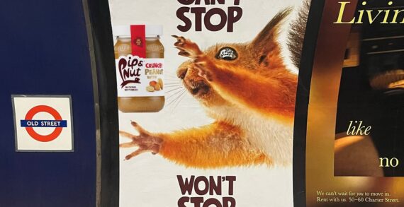 Pip & Nut Goes Nuts Across the London Underground