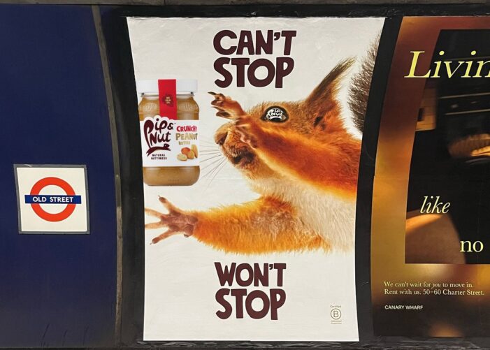 Pip & Nut Goes Nuts Across the London Underground