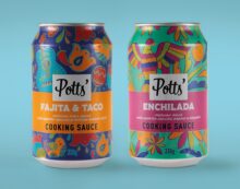 The Potts’ Partnership Reimagines Its Chef-prepped Sauces with Eye-Catching ‘Kitchen Couture’ Pack Design