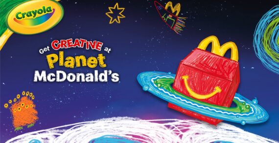 McDonald’s and tms go stratospheric with new Crayola x ‘Planet McDonald’s’ Happy Meal collab