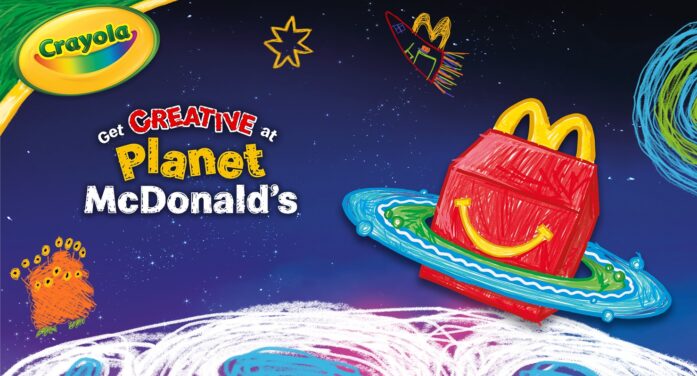 McDonald’s and tms go stratospheric with new Crayola x ‘Planet McDonald’s’ Happy Meal collab