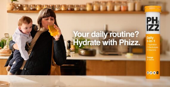 PHIZZ LAUNCHES NEW CAMPAIGN CELEBRATING EVERYDAY HYDRATION: ‘Phizz Makes It Better’
