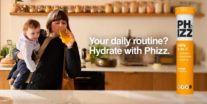 PHIZZ LAUNCHES NEW CAMPAIGN CELEBRATING EVERYDAY HYDRATION: ‘Phizz Makes It Better’