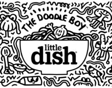 Packaging that invites kids to play: Little Dish x Derek&Eric x Doodle Boy