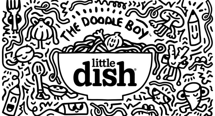 Packaging that invites kids to play: Little Dish x Derek&Eric x Doodle Boy
