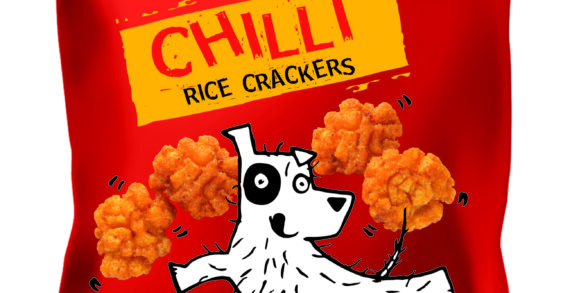 Salty Dog Adds Feisty Chilli Rice Crackers To Its Fine Snacking Family  