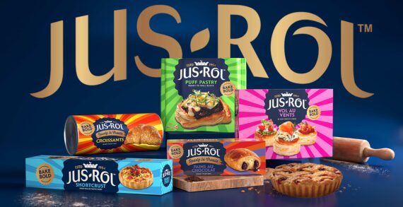 BAKE BOLD: BRANDON ROLLS OUT REBRAND FOR THE UK’S LEADING PASTRY BRAND, JUS-ROL