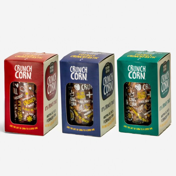 Crunch Corn Pint Pots Position Themselves As The Perfect ‘Man Gift’ For Finicky Fathers and Very Particular Partners