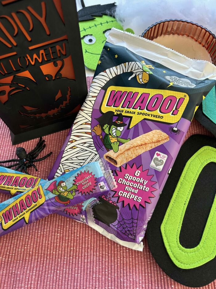 Whaoo! brings a fun Halloween twist to treat time with limited-edition packaging for Chocolate Filled Crêpes