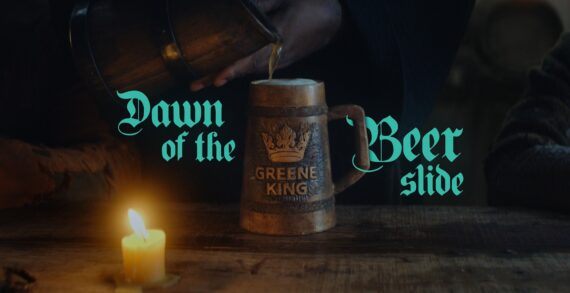 Greene King shines a light on its brewing heritage as its beer slides into the hands of pub goers across centuries in new campaign from Neverland